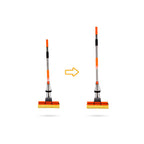 Double Roller Mop with Extendable Handle & Extra Head