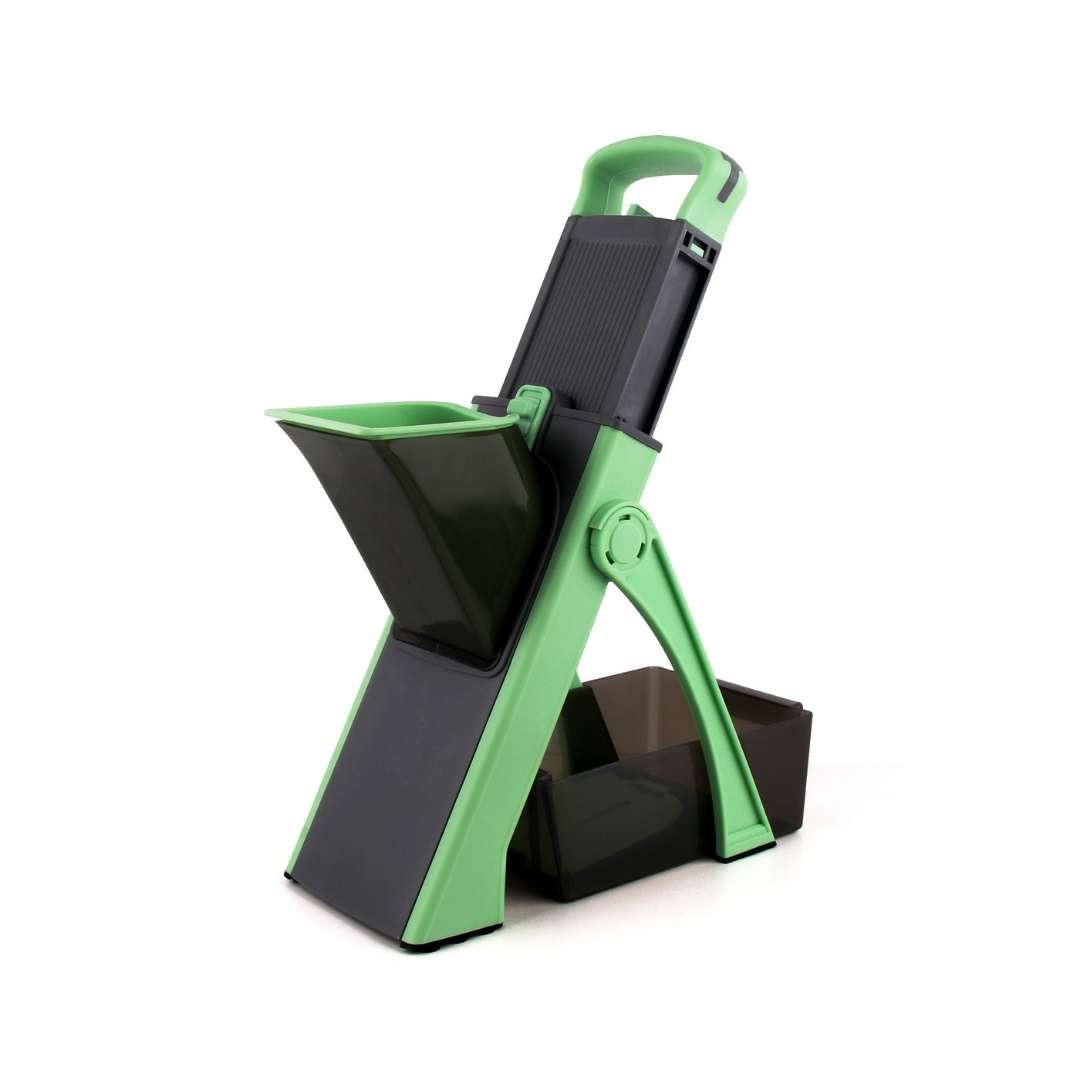 Vertical Vegetable Cutter with Adjustable Thickness Knob
